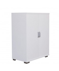 Παπουτσοθήκη ArteLibre MASEGO Λευκό Μοριοσανίδα 35x72x80cm