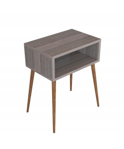 Κομοδίνο ArteLibre GANIRU Cordoba Μοριοσανίδα/Ξύλο 45x30x60cm