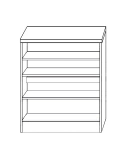 Παπουτσοθήκη ArteLibre HANNAH Μαύρο Μοριοσανίδα/Μελαμίνη 60x33x80cm