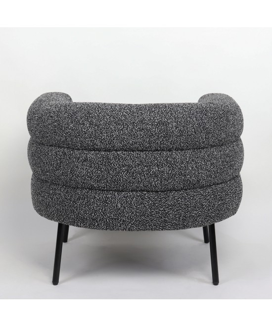 Πολυθρόνα ArteLibre CEREN Μαύρο Ύφασμα/Μέταλλο/Ξύλο 87x80x70cm Πολυθρόνα ArteLibre CEREN Μαύρο Ύφασμα/Μέταλλο/Ξύλο 87x80x70cm