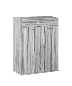 Παπουτσοθήκη ArteLibre MANU Γκρι Μοριοσανίδα/Μελαμίνη 80x33x100cm