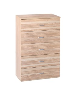 Συρταριέρα ArteLibre AURORA Φυσικό Μοριοσανίδα/Μελαμίνη 60x40x108cm Συρταριέρα ArteLibre AURORA Φυσικό Μοριοσανίδα/Μελαμίνη 60x40x108cm