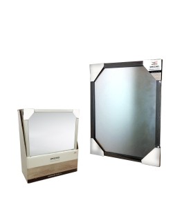 Καθρέπτης Επιτοίχιος Ξύλο/Γυαλί 54x64cm Σε 4 Αποχρώσεις
