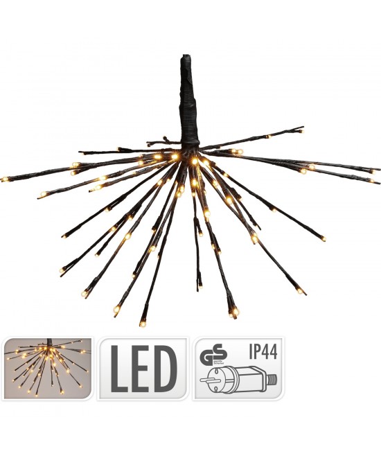 24 Πτυσσόμενα Κλαδιά ArteLibre Με LED Θερμό Φως Εσωτ. Και Εξωτ. Χώρου Φ45cm 24 Πτυσσόμενα Κλαδιά ArteLibre Με LED Θερμό Φως Εσωτ. Και Εξωτ. Χώρου Φ45cm