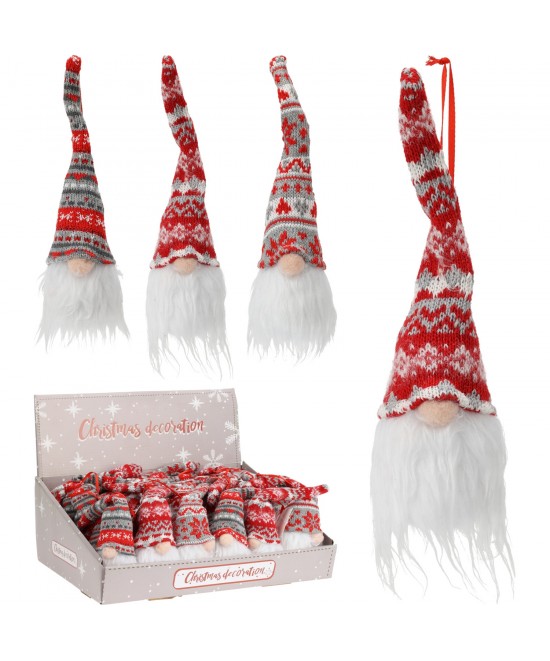 Στολίδι Κρεμαστό ArteLibre Νάνος Λούτρινο 5x5x20cm Σε 3 Χρώματα Στολίδι Κρεμαστό ArteLibre Νάνος Λούτρινο 5x5x20cm Σε 3 Χρώματα