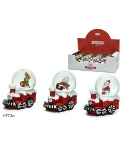 Νερόμπαλα Τρένο Με Φιγούρα 7cm Σε 3 Σχέδια