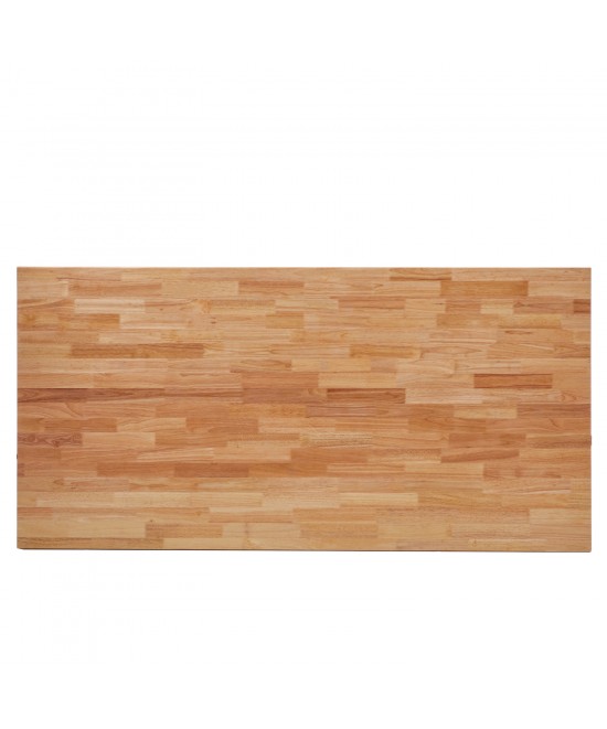 Τραπέζι Τραπεζαρίας ArteLibre DRYOPIS Φυσικό/Μαύρο Ξύλο/Μέταλλο 200x100x75cm