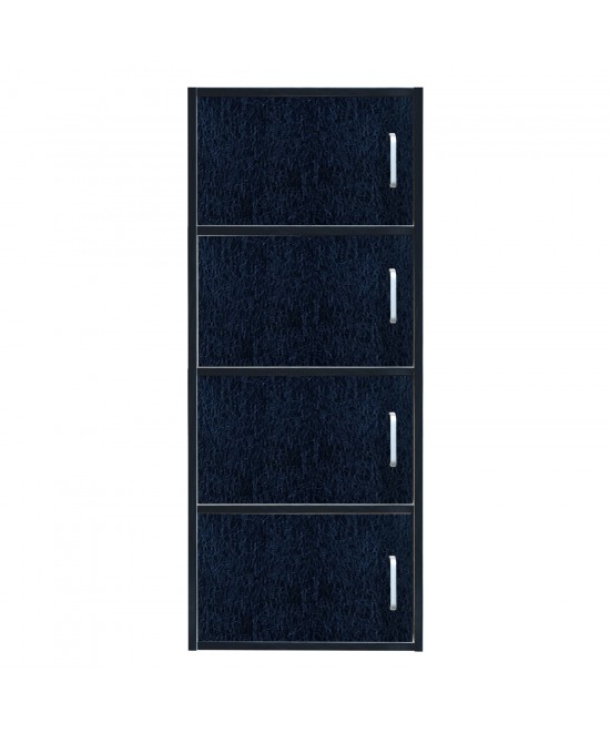 Ντουλάπα ArteLibre BEGONIA Μαύρο Μοριοσανίδα/Μελαμίνη 42x30x106.2cm