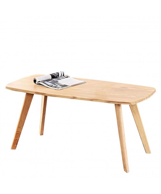 Τραπεζάκι Σαλονιού ArteLibre IORI Φυσικό MDF/Ξύλο 100x48x45cm