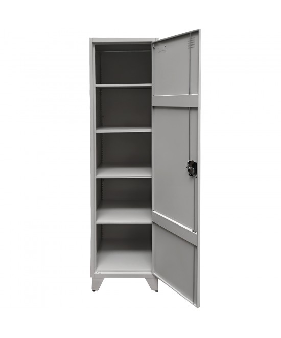 Φοριαμός ArteLibre SINDARIN Ανοιχτό Γκρι Μέταλλο 50x50x185cm