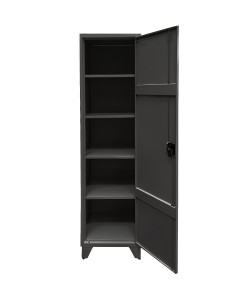 Φοριαμός ArteLibre SINDARIN Σκούρο Γκρι Μέταλλο 50x50x185cm