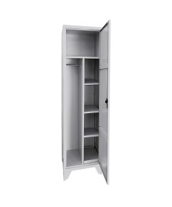 Φοριαμός ArteLibre IKORIN Ανοιχτό Γκρι Μέταλλο 50x50x185cm