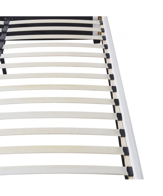 Κρεβάτι ArteLibre ABELIA Λευκό PU 214.5x170x100cm (Στρώμα 160x200cm)