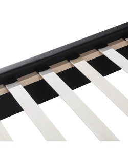 Κρεβάτι ArteLibre ABELIA Μαύρο PU 214.5x170x100cm (Στρώμα 160x200cm) Κρεβάτι ArteLibre ABELIA Μαύρο PU 214.5x170x100cm (Στρώμα 160x200cm)