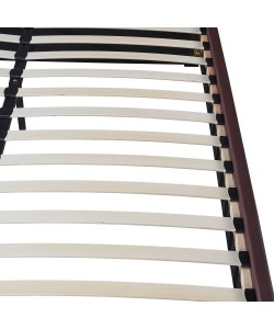 Κρεβάτι ArteLibre ARABIS Καφέ PU 220x160.5x120cm (Στρώμα 150x200cm)