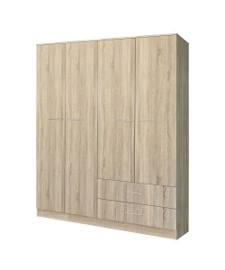 Ντουλάπα ArteLibre SASSA Φυσικό Μοριοσανίδα 120x50x195cm