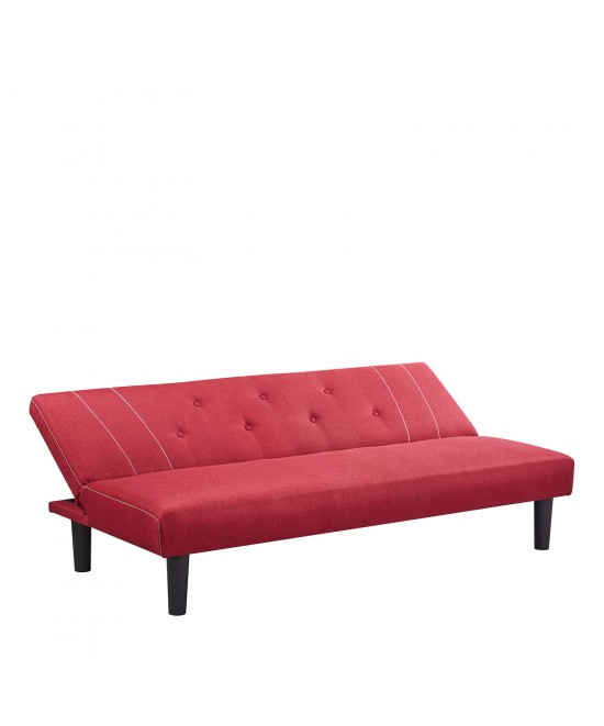Καναπές Κρεβάτι ArteLibre ASTRI Κόκκινο 180x77x73cm Καναπές Κρεβάτι ArteLibre ASTRI Κόκκινο 180x77x73cm