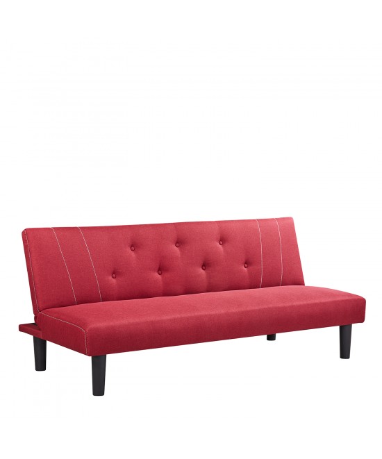 Καναπές Κρεβάτι ArteLibre ASTRI Κόκκινο 180x77x73cm Καναπές Κρεβάτι ArteLibre ASTRI Κόκκινο 180x77x73cm