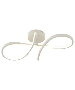 Φωτιστικό Οροφής LED ArteLibre AURIGA Λευκό Μέταλλο 52x11cm