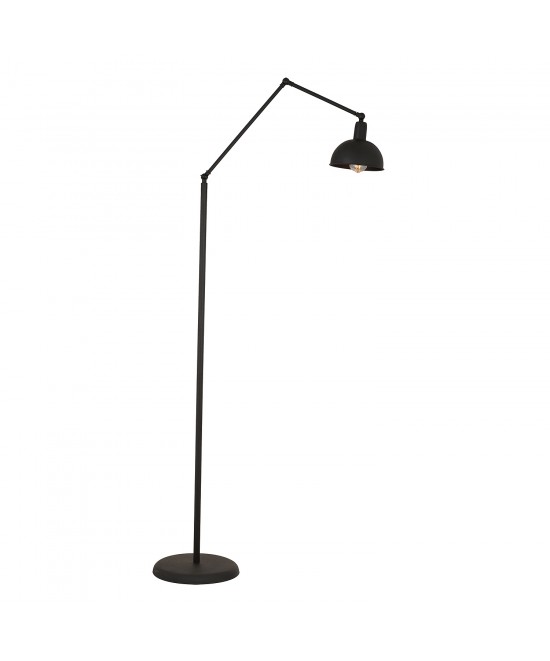 Φωτιστικό Δαπέδου ArteLibre GEMINI Μαύρο Μέταλλο 30x177cm Φωτιστικό Δαπέδου ArteLibre GEMINI Μαύρο Μέταλλο 30x177cm