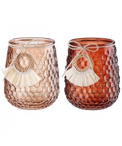 Θήκη Ρεσώ ArteLibre Γυαλί 11x11x14cm Σε 2 Χρώματα