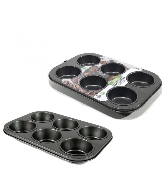 Φόρμα Αντικολλητική 6 Θέσεων Μεταλλική 29x20cm Φόρμα Αντικολλητική 6 Θέσεων Μεταλλική 29x20cm