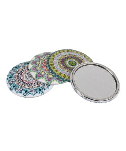 Καθρεπτάκι Τσέπης Mandala Φ7cm Σε 4 Σχέδια