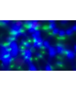 Ντισκόμπαλα Με Πολύχρωμα LED Σχοινί Τραβήγματος Μαύρο Πλαστικό 11.5cm Μπαταρίας