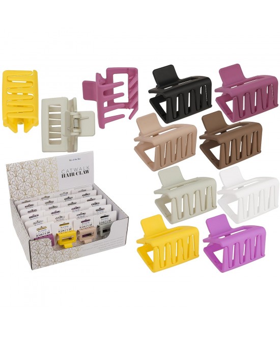 Κλιπ Μαλλιών Πλαστικό/Μέταλλο 5cm Σε 8 Χρώματα Κλιπ Μαλλιών Πλαστικό/Μέταλλο 5cm Σε 8 Χρώματα