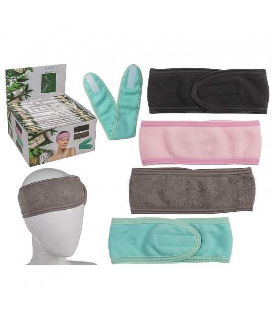 Κορδέλα Μαλλιών Spa & Beauty 100% Polyester 60x6cm Σε 4 Χρώματα Κορδέλα Μαλλιών Spa & Beauty 100% Polyester 60x6cm Σε 4 Χρώματα
