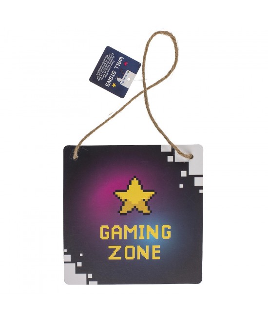 Πινακίδα Κρεμαστή Διακοσμητική Gaming Χαρτόνι 18x18cm Σε 4 Σχέδια Πινακίδα Κρεμαστή Διακοσμητική Gaming Χαρτόνι 18x18cm Σε 4 Σχέδια