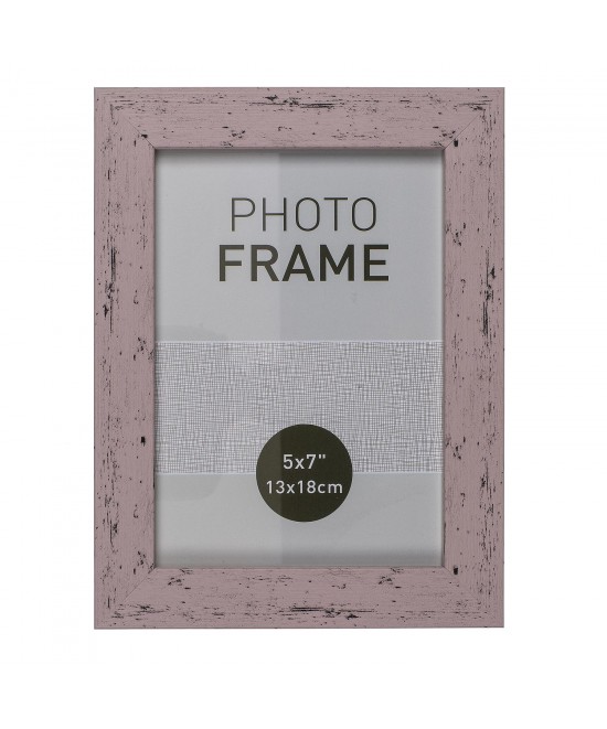 Κορνίζα 13x18cm Με Όψη Ξύλου Πλαστικό Σε 4 Χρώματα