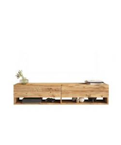 Έπιπλο Τηλεόρασης ArteLibre SOLVA Πεύκο Μοριοσανίδα 140x31.6x29.6cm