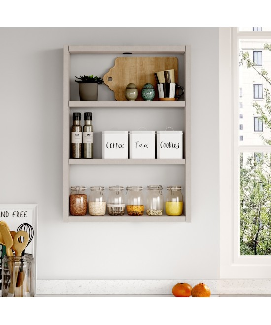 Ράφι Τοίχου ArteLibre EARLS Μπεζ Μοριοσανίδα 43.2x9x60cm