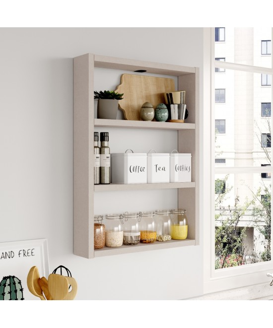 Ράφι Τοίχου ArteLibre EARLS Μπεζ Μοριοσανίδα 43.2x9x60cm