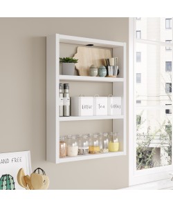 Ράφι Τοίχου ArteLibre EARLS Λευκό Μοριοσανίδα 43.2x9x60cm