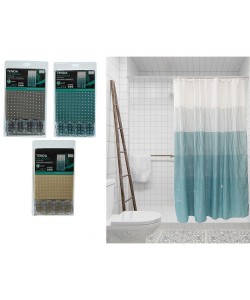 Κουρτίνα Μπάνιου 'Dots' Polyester 180x200cm Σε 3 Χρώματα Κουρτίνα Μπάνιου 'Dots' Polyester 180x200cm Σε 3 Χρώματα