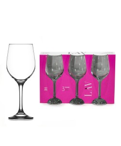 Ποτήρι Κρασιού 395cc Διάφανο Γυαλί Σετ 3Τμχ Ποτήρι Κρασιού 395cc Διάφανο Γυαλί Σετ 3Τμχ