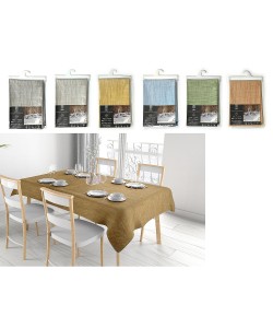 Τραπεζομάντηλο Ανθεκτικό Στους Λεκέδες PVC 140x180cm Σε 6 Χρώματα