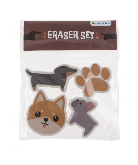 Γόμα Σκυλάκια Πολύχρωμο 12.5x6.5cm Σετ 4Τμχ Γόμα Σκυλάκια Πολύχρωμο 12.5x6.5cm Σετ 4Τμχ