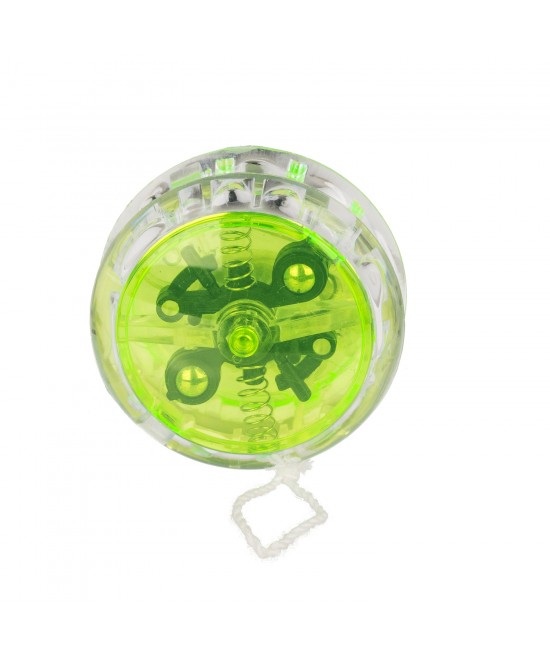 Παιχνίδι Γιογιό Με LED Πλαστικό Φ7x4cm Μπαταρίας Σε 4 Χρώματα