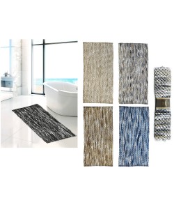 Χαλί Μπάνιου 70% Microfibre/30% Βαμβάκι 60x120cm Σε 4 Χρώματα