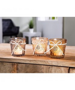 Θήκη Ρεσώ ArteLibre Γυαλί 7.5x7.5cm Σε 3 Χρώματα