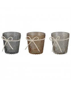 Θήκη Ρεσώ ArteLibre Γυαλί 7.5x7.5cm Σε 3 Χρώματα