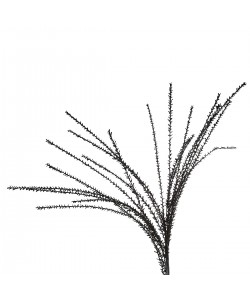 Φυτό ArteLibre Τεχνητό Μαύρο Foam 9x9x121cm