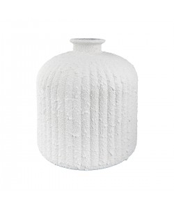 Βάζο ArteLibre Λευκό Κεραμικό Φ16x18cm