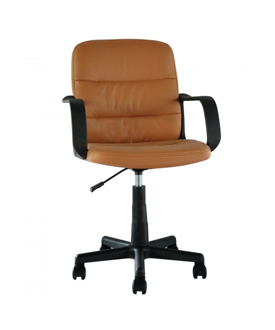 Καρέκλα Γραφείου ArteLibre ISTROS Camel Ύφασμα/PVC 56x57x85-97cm Καρέκλα Γραφείου ArteLibre ISTROS Camel Ύφασμα/PVC 56x57x85-97cm