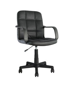 Καρέκλα Γραφείου ArteLibre ASPIS Μαύρο Ύφασμα/PVC 56x57x85-97cm