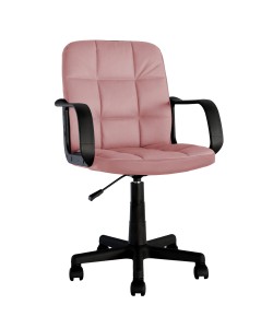 Καρέκλα Γραφείου ArteLibre ASPIS Ροζ Ύφασμα/PVC 55.5x56.5x85-96.5cm