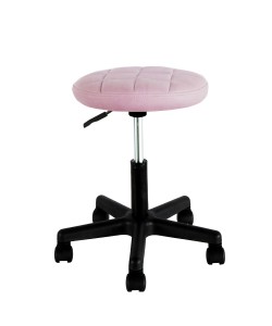 Σκαμπό Γραφείου ArteLibre THESTIA Ροζ Ύφασμα 36.5x37.5x43-54.5cm